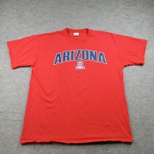 Arizona Wildcats Shirt Mens XL‎ Red NCAA Basketball Perrin Graphic Tee T-Shirt